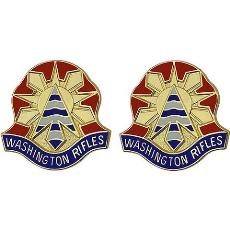 81st Armored Brigade Combat Team Unit Crest (Washington Rifles)